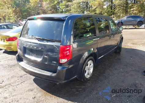 2013 Dodge Grand Caravan Se from USA, damaged, VIN 2C4RDGBGXDR788652